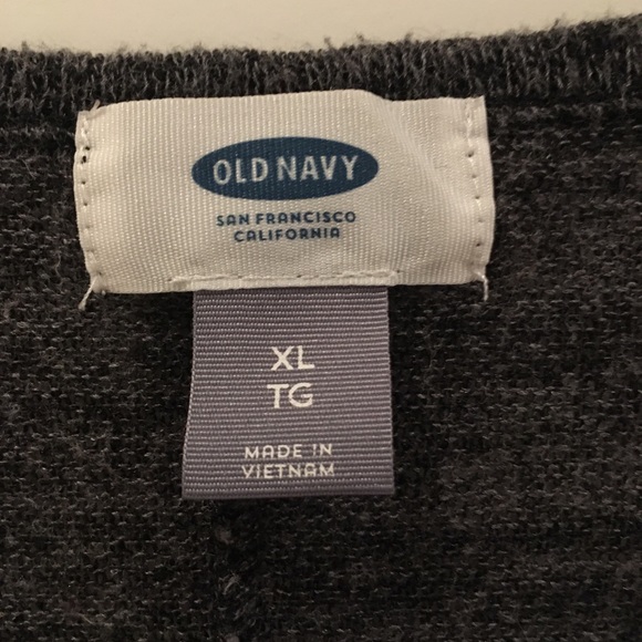 Old Navy Lightweight Marbled Grey Sweater - Picture 2 of 6